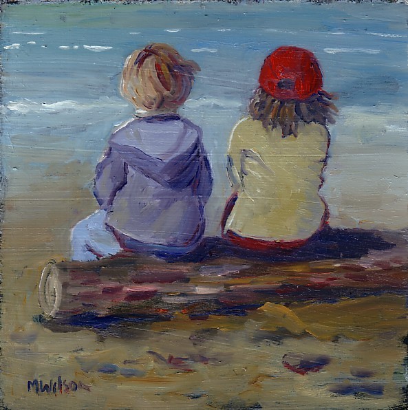 Two Girls on School Break