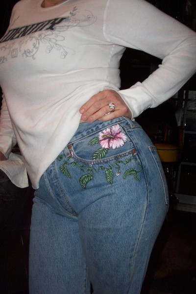 Psyc-O-Pants (hibiscus)
