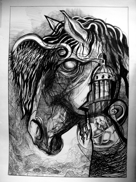 lonley horse