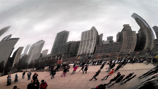 Downtown on the Bean