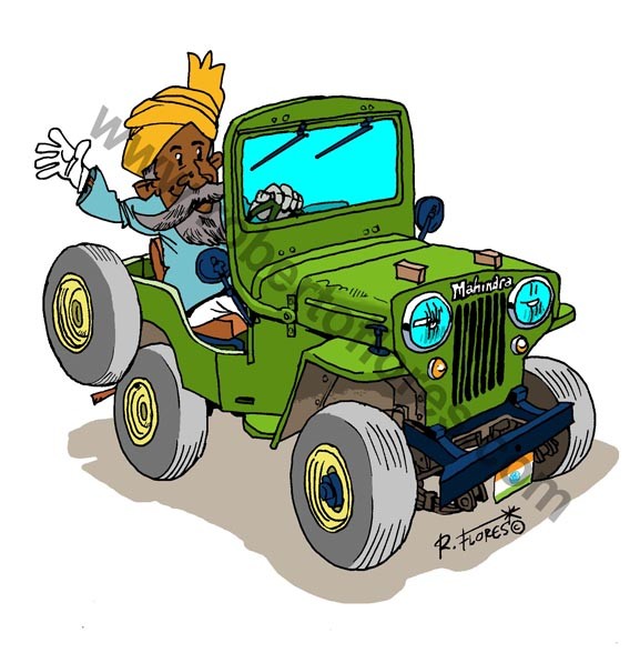 Mahindra jeep CJ3B