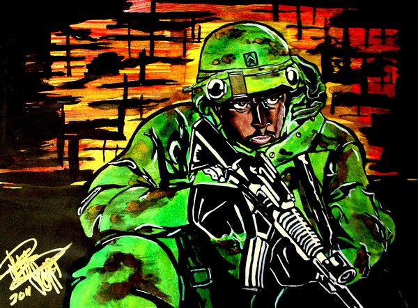 First character image of the 