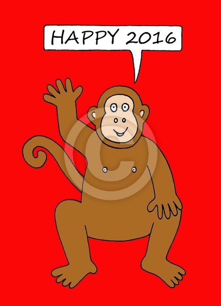 Happy 2016 year of the Monkey.