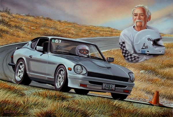 A 1972 - Z Car Watercolor