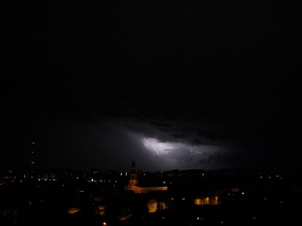 Storm over Ljubljana