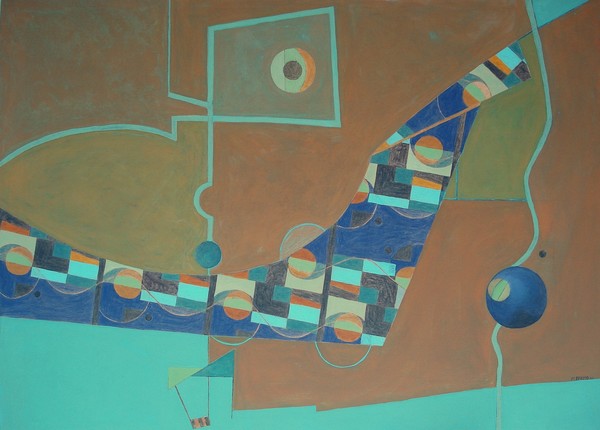 Composition III-07 acrilico 148,5x201cm