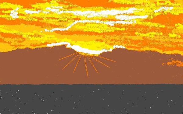 Sunset At The Bay