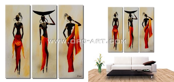 Oil painting (ART-African subjects)