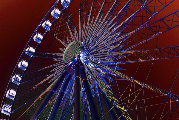 Neon Wheel
