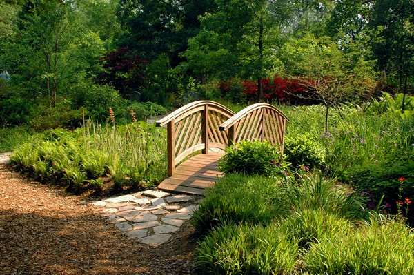 The Bridge Over Peaceful Water