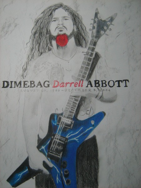Dimebag Darrell Abbott from Pantera