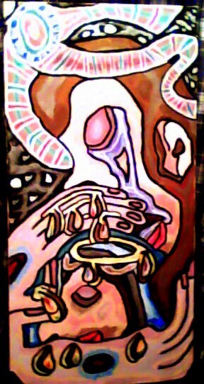 JESUS BLESSES MARY AFTER HIS RESURRECTION