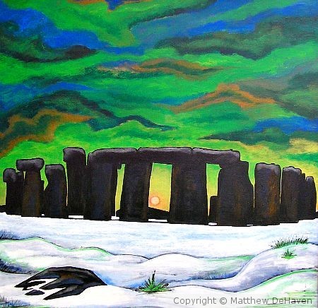 Stonehenge Sunset