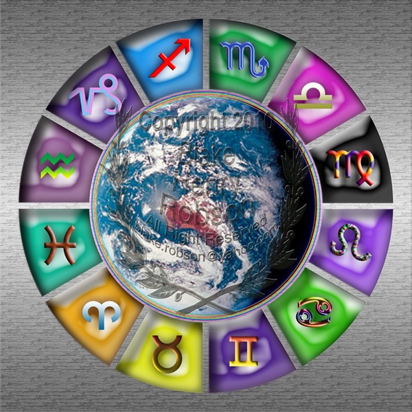 zodiac symbols art around the world