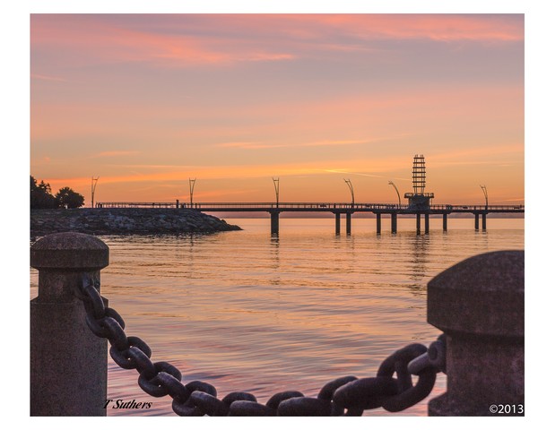 Burlington Pier Sunrise