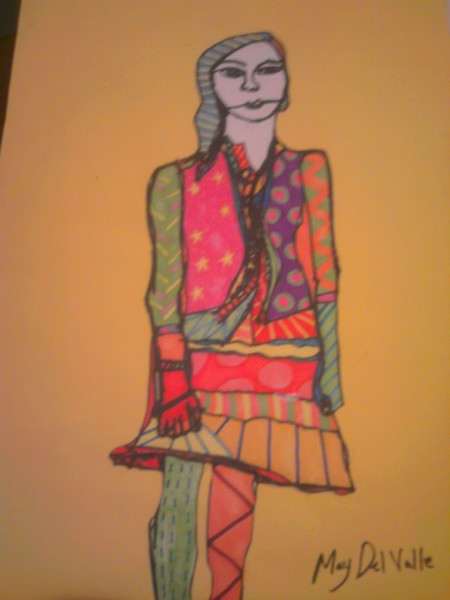 abstract woman