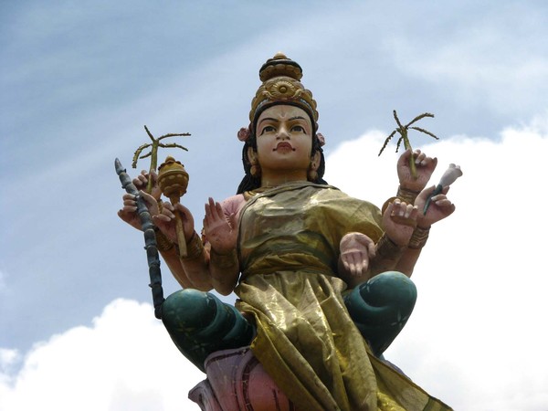 Goddess in the sky