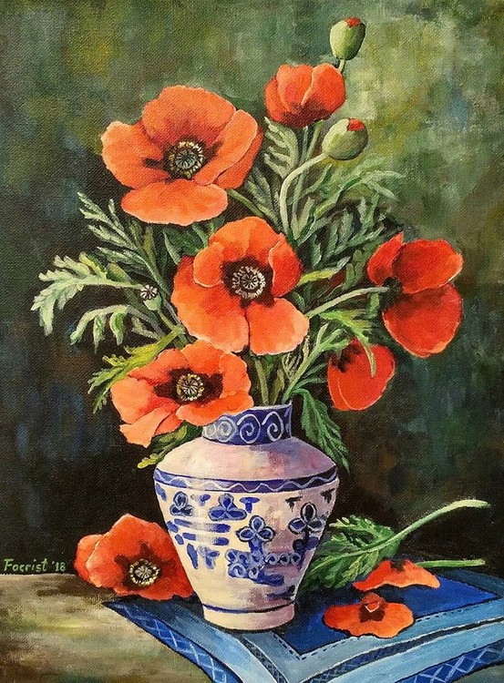 Some poppies
