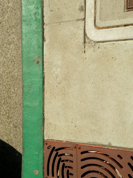 Second street Iron with Green stripe