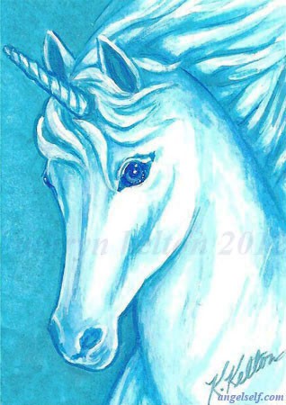 Luna, Unicorn ACEO