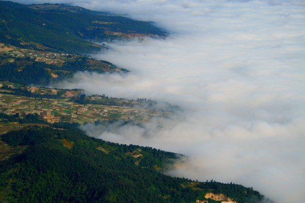 Clouds Below