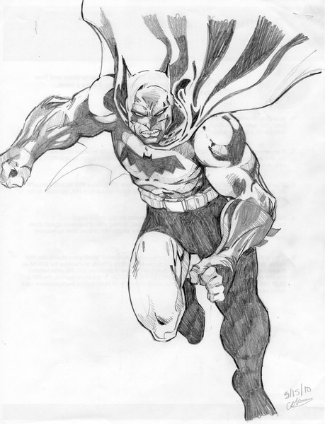 batman pencils