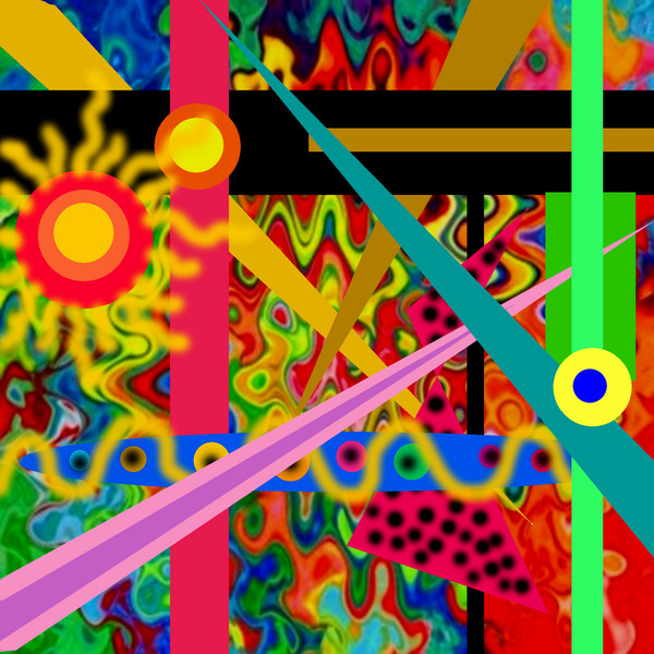 Abstract Modernist Print 2