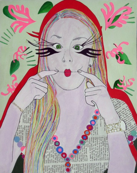 A Distorted Self Portrait