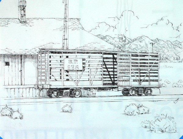 cattle car at kearsarge