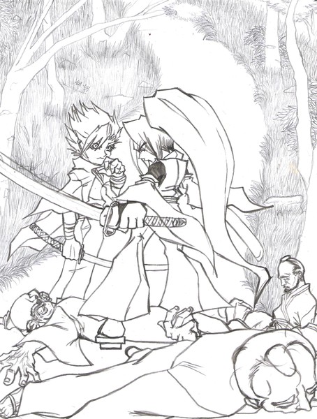 Forest Path- After Battle