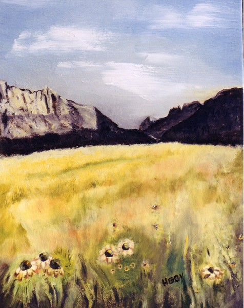 Where The Prairies Meet The Mountains, Waterton