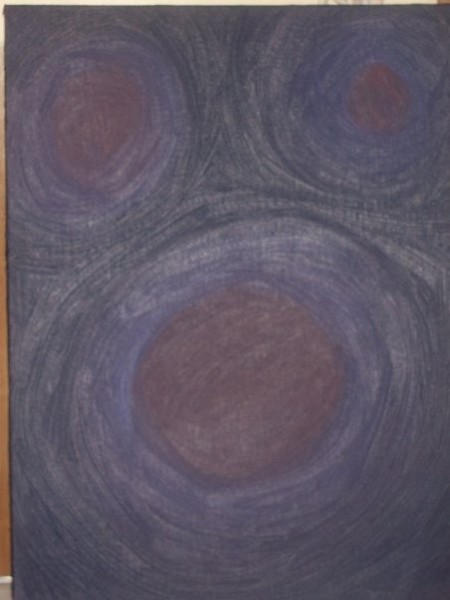 what i think pregnancy looks like 12X16 oil on canvas board