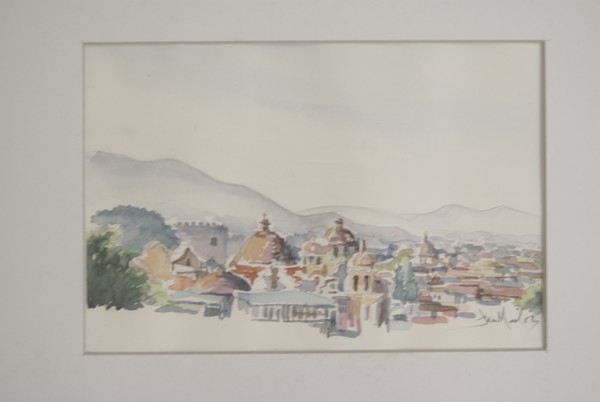 AMANECER EN LA SIERRA (0AXACA) 60X50 CMS