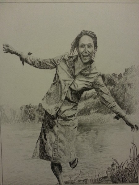 Woman in nature