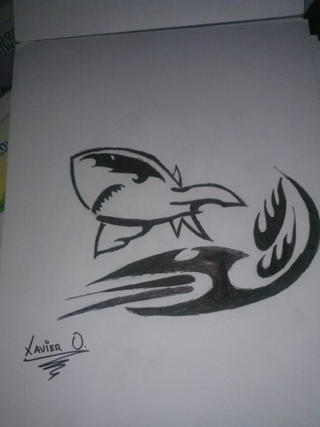 tribal shark