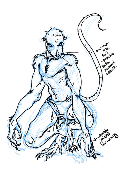 Rat-people Concept