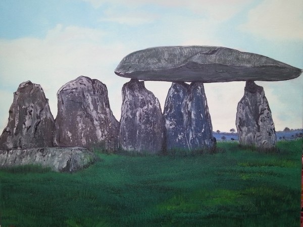 ancient welsh burial site
