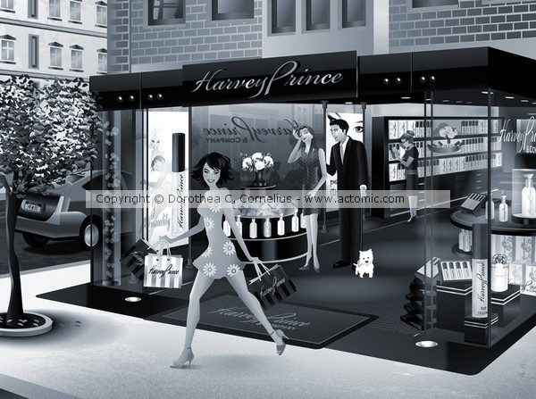 Shopping scene