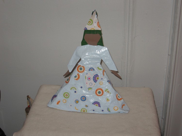 Clown Paper  Doll