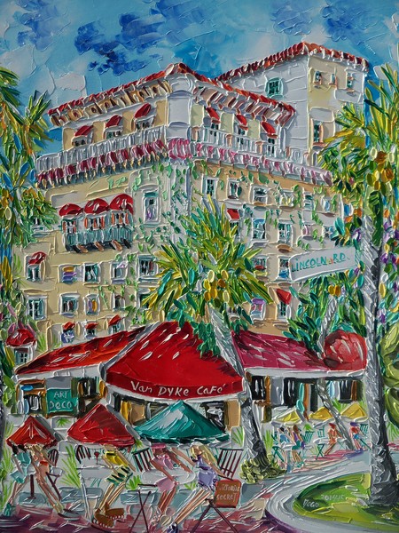Van Dike Cafe Lincoln Rd, MB. 20x24