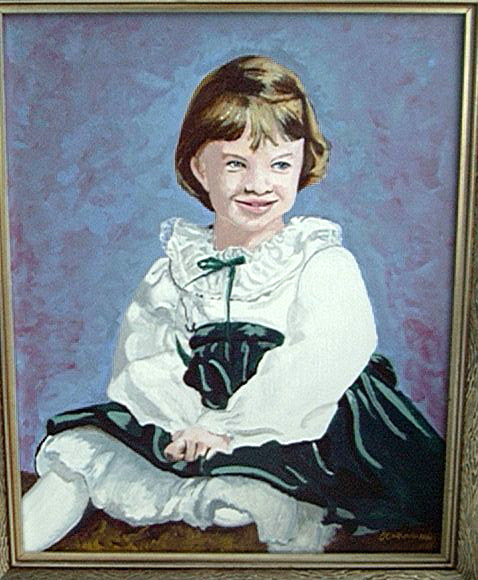 Deirdre In Green 