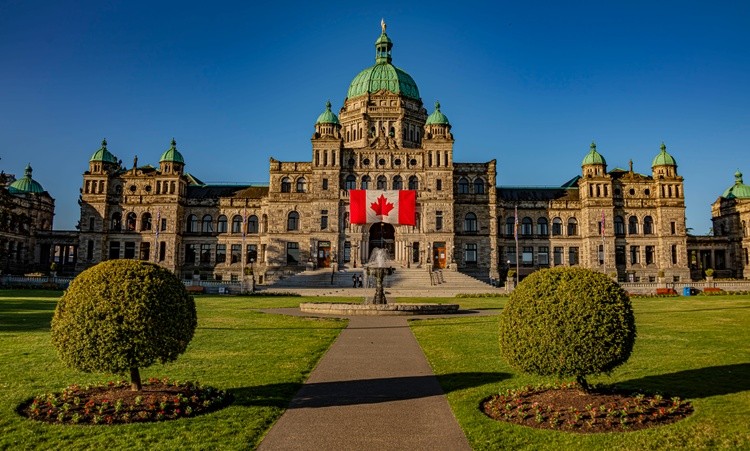 Parliament Building - Victoria, British Columbia -June 7 13 2025