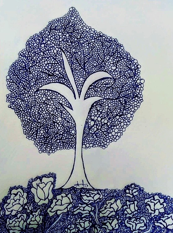 Tree.. Pen art... 
