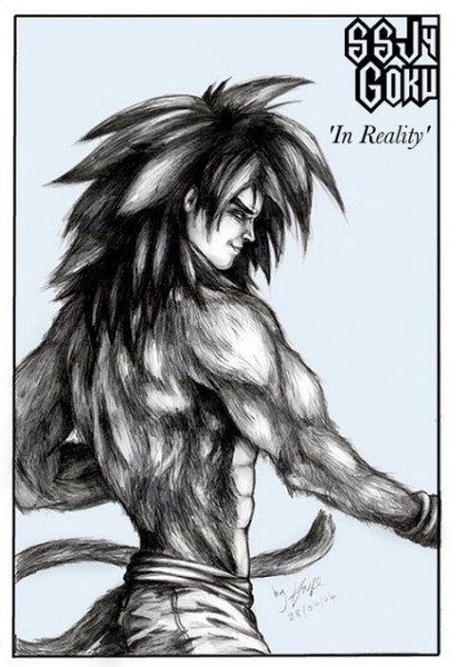 SSJ4 Goku 'In Reality'