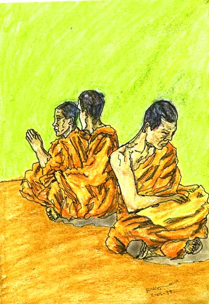 Three Monks
