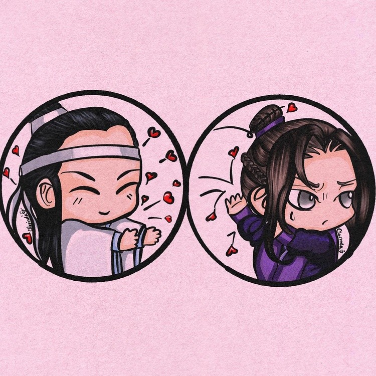 IU xicheng mdzs chibiart fanart digitalart