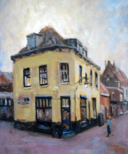 Yelow house in Noordwijk