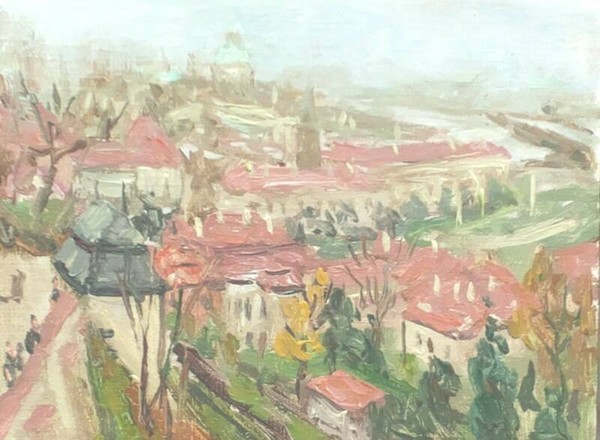 Prague,view from the castle