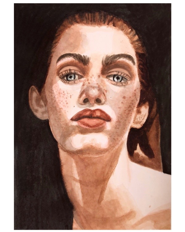 Watercolor study #1