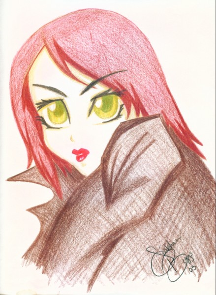 green eyed girl